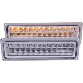 Sawyer Auto Replacement Parking Light Lamps (Set of 2) Compatible with Chevrolet C1500, K1500, Tahoe, C1500 Suburban, K1500 Suburban V8 Gas Driver and Passenger Side in Kuwait