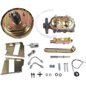 8" Brake Booster Conversion Kit Replacement for Chevy C10 C20 Zinc Disc/Drum Valve 1960-1966 in Kuwait