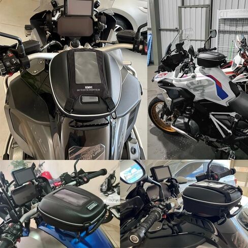 ل ER-6N ER6N 2009-2016 خزان للدراجة النارية أكياس حقيبة تخزين الأمتعة الإفراج السريع على ظهره in Kuwait