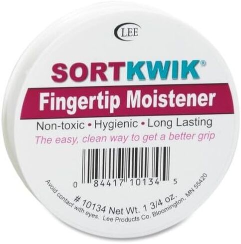 علبة بالجملة مكونة من 25 - Lee Sortkwik 1-3/4 oz مرطب طرف الإصبع، قاعدة مضادة للانزلاق، 1-3/4 أونصة in Kuwait