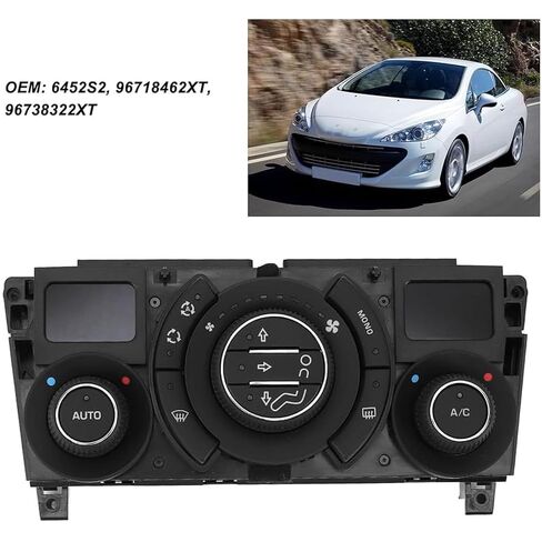كفاءة الطاقة عالية الحساسية التحكم في تكييف الهواء وحدة درجة الحرارة ل 408 308CC RCZ 3008 لوحة التحكم في تكييف الهواء للسيارات in Kuwait