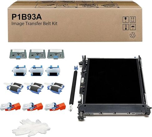 مجموعة نقل CULater P1B93A P1B93-67901 J7Z98-67902 متوافقة مع HP Color Enterprise M652n M653dn M653x M681f M652dn M681dh، المُدارة E65050dn E65060dn E67550dh تتضمن حزام نقل (RM2-1961) in Kuwait