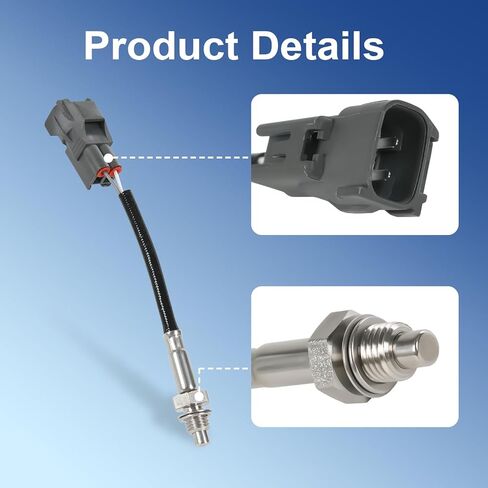 EGR Valve Temperature Sensor Compatible with Toyota 4Runner 1999-2001, Tacoma 1995-2004, Pickup 1993-1995, T100 1993-1998 Compatible with Lexus SC300 SC400 LS400 1994-1997 Replace#8941234010 in Saudi Arabia