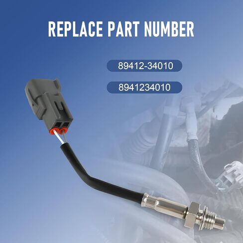 EGR Valve Temperature Sensor Compatible with Toyota 4Runner 1999-2001, Tacoma 1995-2004, Pickup 1993-1995, T100 1993-1998 Compatible with Lexus SC300 SC400 LS400 1994-1997 Replace#8941234010 in Saudi Arabia