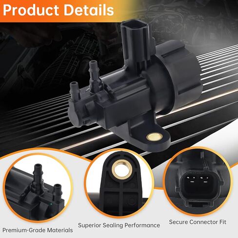 EGR Pressure Feedback Sensor DPFE15 & EGR Vacuum Solenoid Valve Sensor Kit Compatible with Ford F-150 E-150,E-250,Explorer,Ranger,Escape,Mustang,Lincoln Town Car,Mercury Cougar,F77Z9J460AB in Saudi Arabia