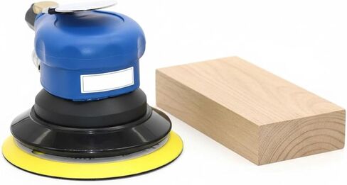 5 In / 125 Mm Pneumatic Orbital Sander For Auto Body, Industrial Grade Palm Sander For Woodworking in Kuwait