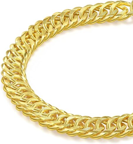 CHOW SANG SANG 999.9 24K الذهب الخالص سلسلة كبح سلسلة الآلات سوار للنساء والرجال 17 سم 09487B السعر حسب الوزن 18.34 جرام ذهب in Saudi Arabia