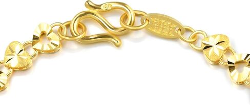 CHOW SANG SANG 999.9 24K Gold Chinese Gifting Collection Price-by-Weight 7.11g Gold Bracelet for Women 40224B | 6.6", 17 in Saudi Arabia