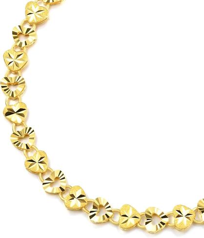 CHOW SANG SANG 999.9 24K Gold Chinese Gifting Collection Price-by-Weight 7.11g Gold Bracelet for Women 40224B | 6.6", 17 in Saudi Arabia