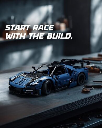 Nifeliz MCX Race Car Building Set for Adults, Collectible 1/12 Scale Sports Car Model Toy, Ideal Gift for Race Lovers (1,726 PCS, NF10321) in Saudi Arabia
