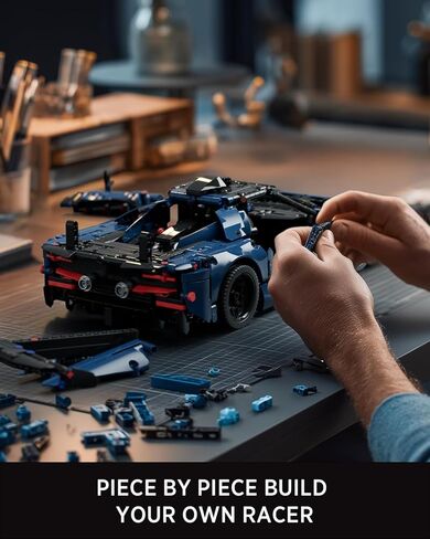 Nifeliz MCX Race Car Building Set for Adults, Collectible 1/12 Scale Sports Car Model Toy, Ideal Gift for Race Lovers (1,726 PCS, NF10321) in Saudi Arabia