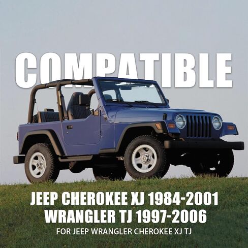 مجموعة وصلات كاردان مزدوجة - مجموعة وصلات U-1310 Series 5-153X مع مقبس 211355X CV مناسب لسيارة جيب شيروكي XJ 1984-2001 وجيب رانجلر TJ 1997-2006 in Kuwait