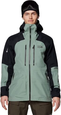 Mountain Hardwear, Boundary Ridge GORE-TEX 3L Jacket - Men's, Wet Stone/Black, XL in Saudi Arabia