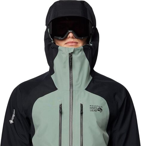Mountain Hardwear, Boundary Ridge GORE-TEX 3L Jacket - Men's, Wet Stone/Black, XL in Saudi Arabia