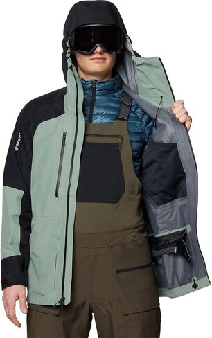 Mountain Hardwear, Boundary Ridge GORE-TEX 3L Jacket - Men's, Wet Stone/Black, XL in Saudi Arabia