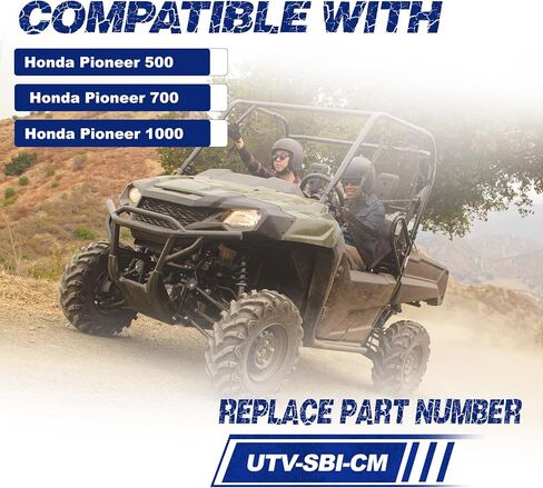 مجموعة توصيل ومراقبة عازل البطارية المزدوجة UTV 12 فولت متوافقة مع Honda Pioneer 500، Honda Pioneer 700، Honda Pioneer 1000، استبدال رقم الجزء: UTV-SBI-CM in Saudi Arabia