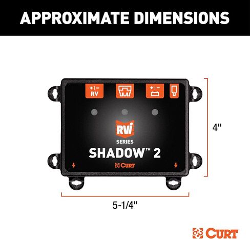 CURT 52201 RVibrake Shadow 2 نظام فرامل سحب مسطح in Kuwait