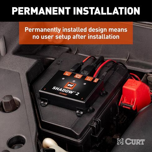 CURT 52201 RVibrake Shadow 2 نظام فرامل سحب مسطح in Kuwait