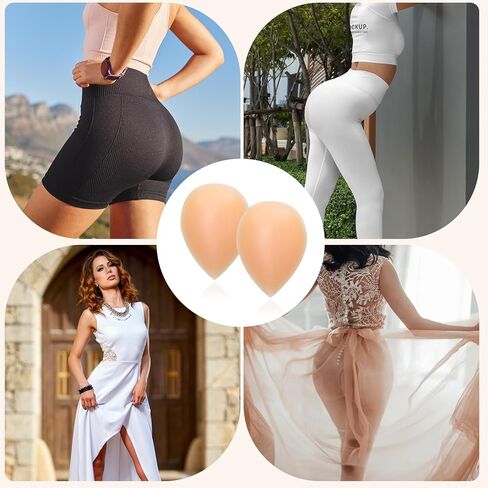 Silicone Butt Pads Adhesive for Women | Reusable Butt Lift Enhancer Pads|Slip Buttock Hip Padding for Flat Buttocks in Saudi Arabia