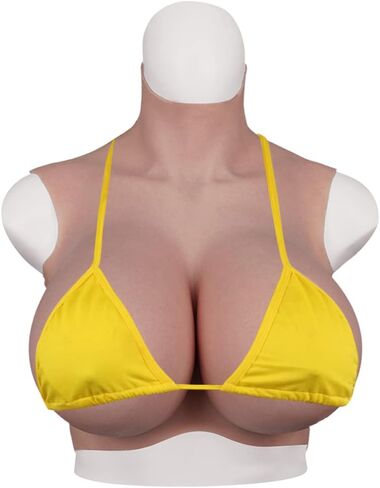 Oil-free 8th Generation Silicone Breastplate With Makeup Skin Float Point Inside Airbag Silicone Filler Look Natural in Kuwait