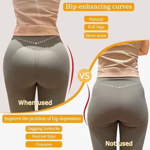 1 Pair Adhesive Silicone Hip Pads for Women Realistic Thick Buttocks Butt Enhancer Lifter Butt Pad Hip Dip Filler Shapewear for Crossdressing in Saudi Arabia