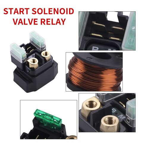 مرحل الملف اللولبي للمبتدئين متوافق مع Yamaha - ATV Starter Solenoid لـ YFM 350 400 450 660 - Raptor Grizzly Kodiak Wolverine Big Bear 2003 2004 2005 2006 2007 2008 in Saudi Arabia