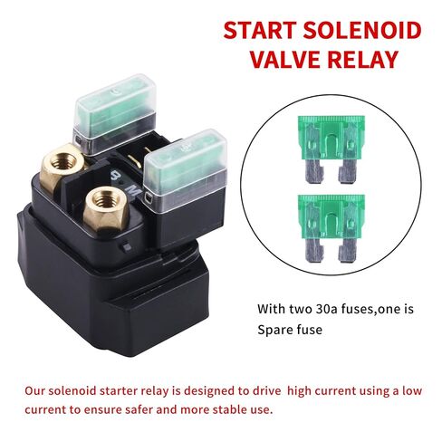 مرحل الملف اللولبي للمبتدئين متوافق مع Yamaha - ATV Starter Solenoid لـ YFM 350 400 450 660 - Raptor Grizzly Kodiak Wolverine Big Bear 2003 2004 2005 2006 2007 2008 in Saudi Arabia
