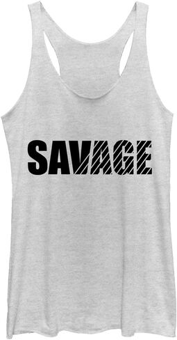 Fifth Sun Chin Up Savage-Black Ink Women's Racerback Tank Top in Saudi Arabia