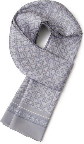 Men‘s Double-Sided Scarf - All-Season Lightweight Shawl & Headwear, Silk-Like, Gift Packed in Saudi Arabia