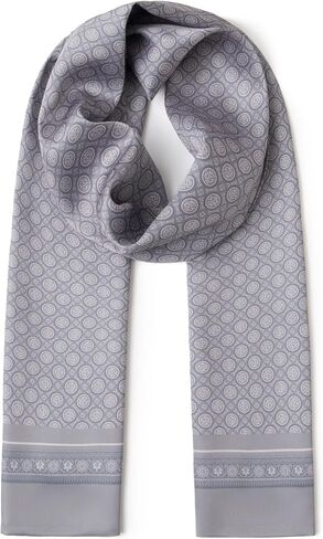 Men‘s Double-Sided Scarf - All-Season Lightweight Shawl & Headwear, Silk-Like, Gift Packed in Saudi Arabia