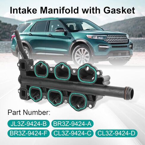 مشعب سحب المحرك مع حشوات متوافق مع Ford Explorer 3.3 2020-2023، F150 3.3 3.5 3.7 2011-2023، Mustang 3.7 2011-2017، Transit 3.5 3.7 2015-2024# JL3Z-9424-B in Kuwait