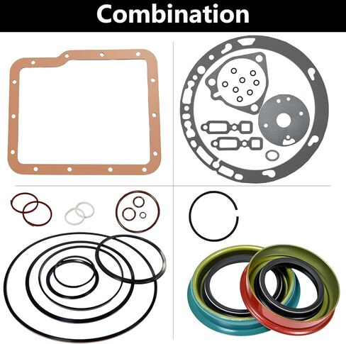 Powerglide Transmission Oil Pan Gasket & Seal Kit & O-Rings Rebuild Kit for Chevy Nova Vega Chevelle Monte Carlo 1962-1973 in Saudi Arabia