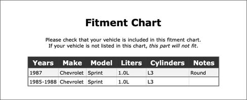 مرحل قابض مكيف الهواء متوافق مع شيفروليه سبرينت 1.0L L3 1988 1987 1986 1985 P-4894480 in Saudi Arabia