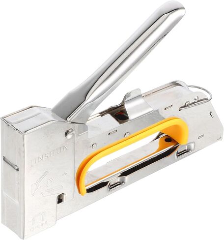 SAFIGLE Manual Upholstery Stapler for Wood and Furniture, 1008f U-Shaped Staple Gun, Multipurpose Carpentry Staple Device for Home and Office Use in Saudi Arabia
