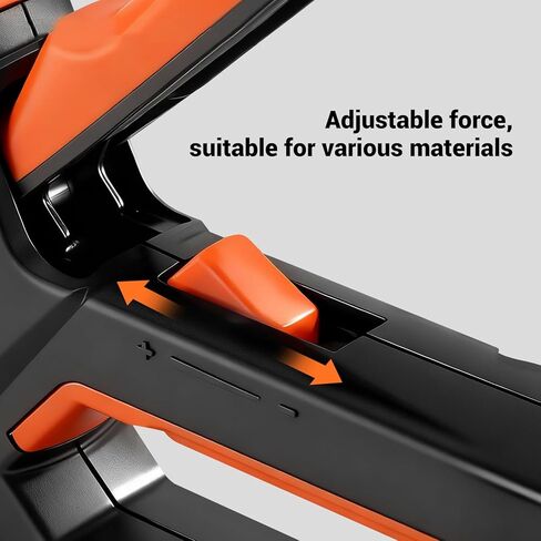 Fafeicy 6 in 1 Heavy Duty Staple Gun Kit Manual Adjustable Power with 1000pcs 6mm Staple for Woodworking Decoration in Saudi Arabia
