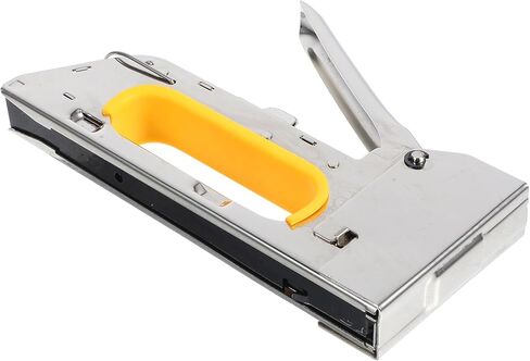 HANABASS Manual U-Shaped Staple Gun 1008f for Wood and Upholstery, Heavy-Duty Handheld Stapler Tool for Home, Office, and Craft Projects in Saudi Arabia