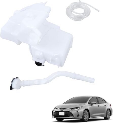 Windshield Washer Fluid Reservoir Tank with Built-in Motor and Hoses Replacement for Corolla 2020-2024 Replacement for 85315-02690 in Saudi Arabia