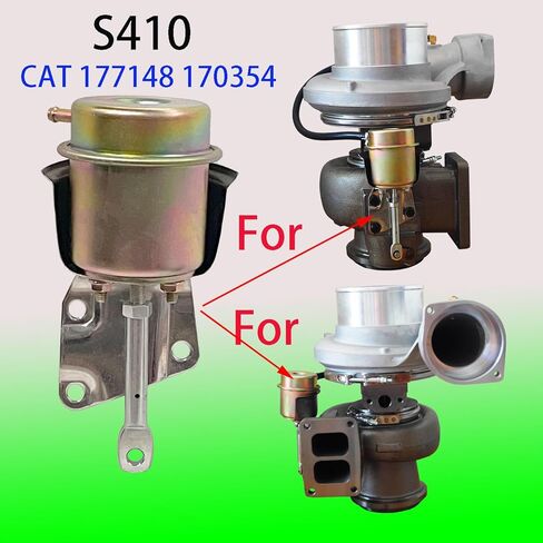 177148 170354 S410 Upgrade Turbo Wastegate Actuator Exhaust valve Fits for 1994-2007 CAT Caterpillar Truck 3406E 3406C C15 C16 Engine 14.64L Diesel 174260 0R-7299 0R6986 0R6989 Turbocharger in Saudi Arabia