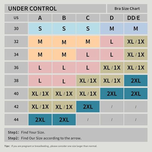 حمالة صدر للرضاعة من Under Control مكونة من 4 قطع - حمالة صدر لاسلكية للأمومة والنوم مع وسادات قابلة للإزالة - حمالة صدر مريحة للرضاعة الطبيعية (S-2XL) in Kuwait