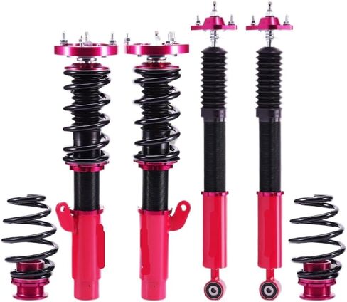 طقم تعليق Coilovers متوافق مع 3 سلسلة E46 2-Door Convertible 330ci 325ci 323ci 320cd 330cd و3 سلسلة بجولة في عربة ذات 5 أبواب in Kuwait