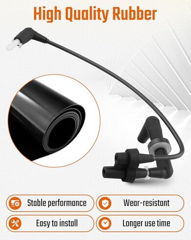 صمام فحص فراغ المحرك 926-465 4WD مناسب لفورد F-150 2004-2008، مناسب لينكولن مارك LT 2006-2008، استبدال صمام خط فراغ محور القفل الأمامي الأمامي in Kuwait