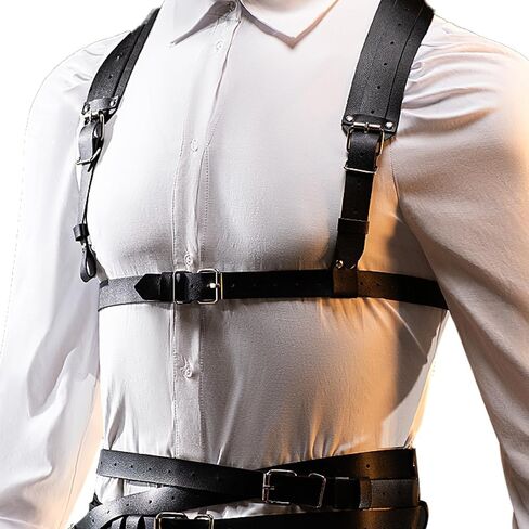 KIRA KIRA Love and Deepspace Cosplay Accessories Belt Precise Control Sylus/Zayne/Rafayel/Xavier/Caleb Belt Set in Saudi Arabia