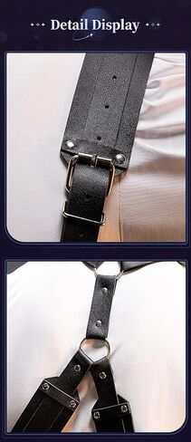 KIRA KIRA Love and Deepspace Cosplay Accessories Belt Precise Control Sylus/Zayne/Rafayel/Xavier/Caleb Belt Set in Saudi Arabia