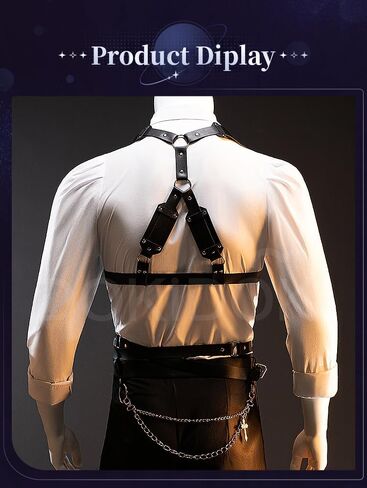 KIRA KIRA Love and Deepspace Cosplay Accessories Belt Precise Control Sylus/Zayne/Rafayel/Xavier/Caleb Belt Set in Saudi Arabia