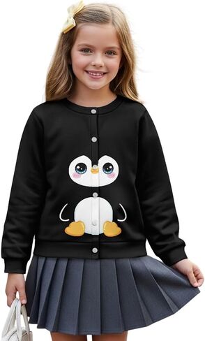 Cardigan for Girls Kid Cardigan Cute Cardigans Button Down Clothes Girls 5-16T for Outdoor in Saudi Arabia