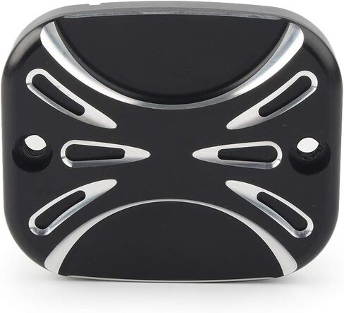 SIKUAI Motorcycle Front Brake Reservoir Master Cylinder Cover for Harley Dyna Electra Glide Ultra Classic For Softail FLHR FLHRC FLHTCU FLHXI FLSTNI in Saudi Arabia