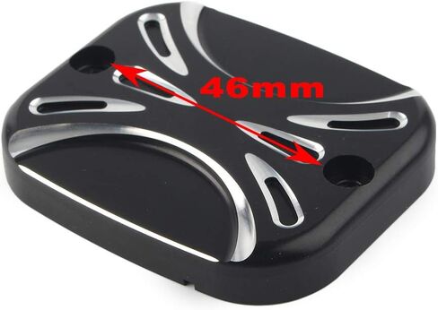 SIKUAI Motorcycle Front Brake Reservoir Master Cylinder Cover for Harley Dyna Electra Glide Ultra Classic For Softail FLHR FLHRC FLHTCU FLHXI FLSTNI in Saudi Arabia