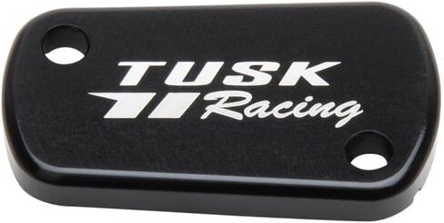 غطاء خزان الفرامل الخلفية المؤكسد من Tusk باللون الأسود متوافق مع Kawasaki KX250 2003-2007/KX250 2019-2025/KX450F 2019-2023 in Kuwait