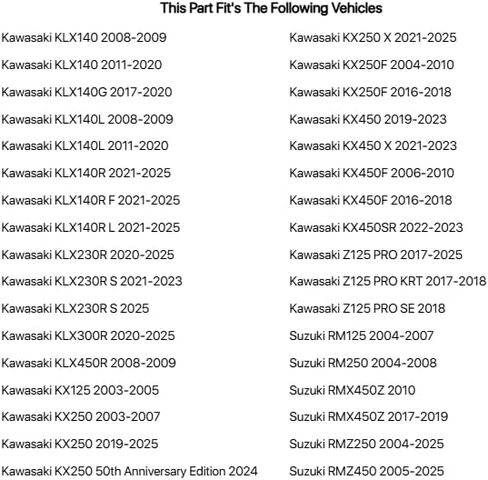 غطاء خزان الفرامل الخلفية المؤكسد من Tusk باللون الأسود متوافق مع Kawasaki KX250 2003-2007/KX250 2019-2025/KX450F 2019-2023 in Kuwait