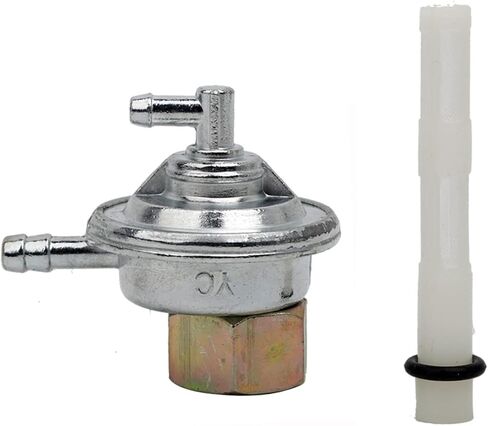 Minho مزدوج تمرير الوقود بيتكوك GY6 50cc 125cc 150cc فراغ مضخة الوقود مفتاح الغاز مناسب للدراجات النارية الصينية ATV Go Karts Scooter Moped Taotao Jonway Parts in Kuwait
